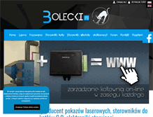 Tablet Screenshot of bolecki.pl